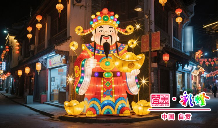 自貢彩燈工藝的彩燈花燈適合放置在哪些場景？